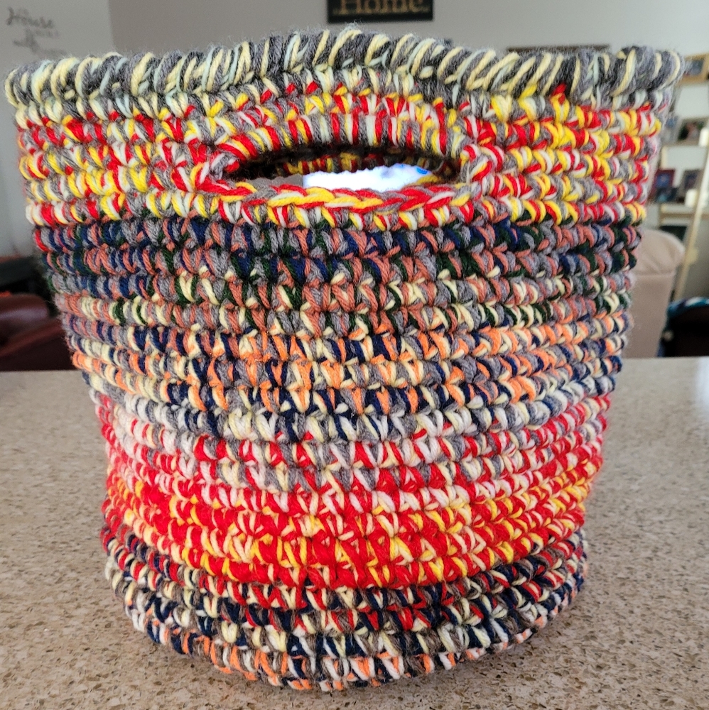 Crochet boho bag